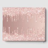 卒業パーティーバラ金ゴールドピンクのドライブ名 ゲストブック (裏面)