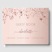 卒業パーティーバラ金ゴールドラグジュアリークラスの2024 ゲストブック (正面)