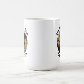 卒業パーティーパーソナライズされたの写真と名前 コーヒーマグカップ (中央)