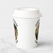 卒業パーティーパーソナライズされたの写真と名前 紙コップ (右)