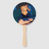 卒業パーティーレトロシャルボードフォト ハンドファン (裏面)