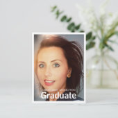 卒業パーティー写真はがき インビテーションポストカード (スタンド正面)