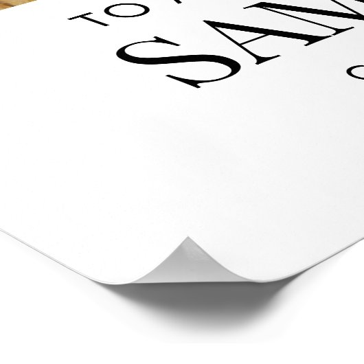 卒業パーティー写真ホワイトスクリプトスクエアへようこそ ポスター (角)