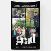 卒業パーティー写真高校卒業 横断幕 (縦)