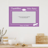 卒業パーティー小道具 フォトブースフレーム ポスター (キッチン)