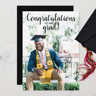 卒業パーティー招待状おめでとうの写真 招待状