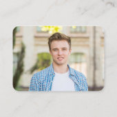 卒業パーティー招待状の挿入 エンクロージャーカード (裏面)