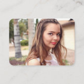 卒業パーティー招待状の挿入 エンクロージャーカード (裏面)