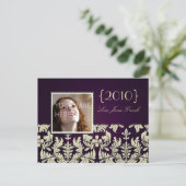 卒業パーティー招待状はがき インビテーションポストカード (スタンド正面)