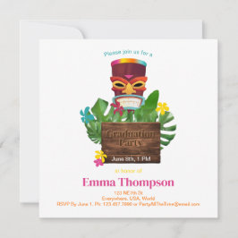 卒業パーティー招待状