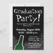 卒業パーティー招待状 | カスタム 20XX招待状 招待状 (正面)