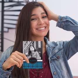 卒業パーティー招待状[ティール（緑がかった色）] 招待状