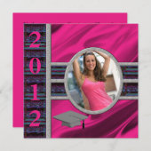 卒業パーティー招待状 招待状 (正面/裏面)