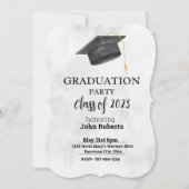 卒業パーティー招待状 招待状 (正面)