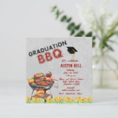 卒業パーティー招待状 招待状 (スタンド正面)