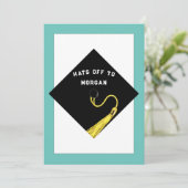 卒業パーティー招待状 招待状 (スタンド正面)