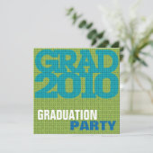 卒業パーティー招待状 招待状 (スタンド正面)