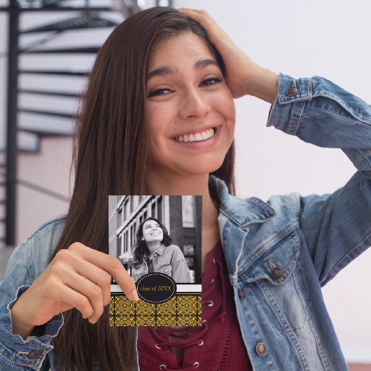 卒業パーティー招待状[金ゴールド] 招待状