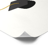 卒業パーティー歓迎サイン ポスター (角)