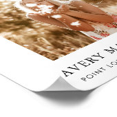 卒業パーティー歓迎サイン | Bohoフォトウェルカム ポスター (角)