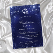 卒業パーティー海軍の青い輝き 招待状