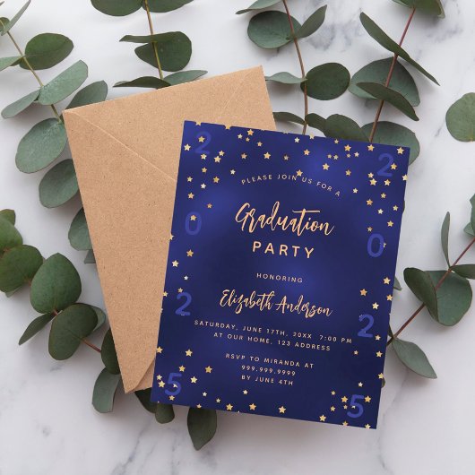 卒業パーティー海軍ブルースターズ予算の招待 チラシ