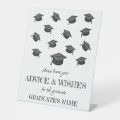 卒業パーティー用台座標識 台座サイン (正面)