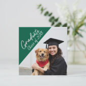 卒業パーティー発表お祝い 招待状 (スタンド正面)