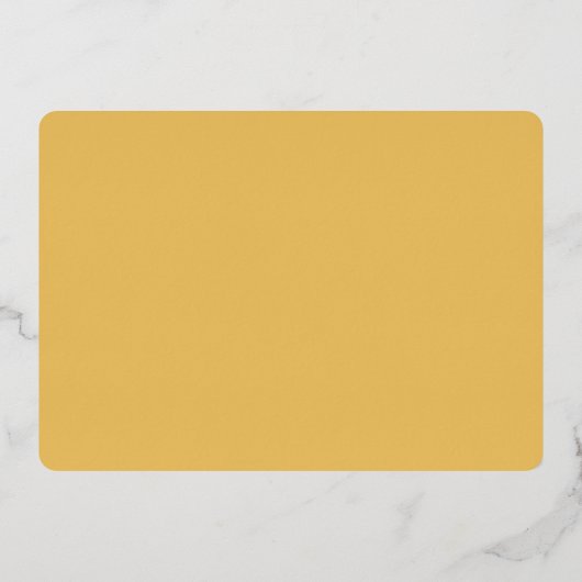 卒業パーティー発表フォイル実在ヘッドライン 箔招待状 (裏面)