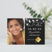 卒業パーティー白黒の星写真2025 セーブザデート (スタンド正面)