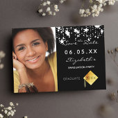 卒業パーティー白黒の星写真2025 セーブザデート