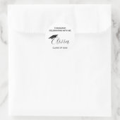 卒業パーティー祝の好意に感謝 ラウンドシール (バッグ)