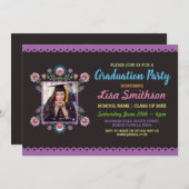 卒業パーティー祭メキシコ写真大学院 招待状 (正面/裏面)