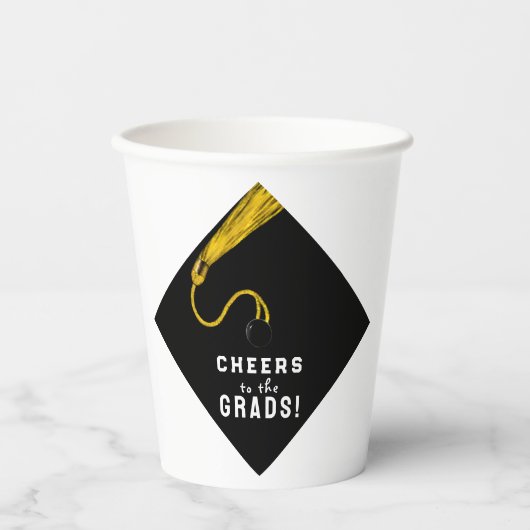 卒業パーティー紙カップ 紙コップ (正面)