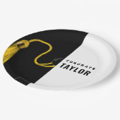 卒業パーティー紙プレート ペーパープレート (アングル)