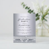 卒業パーティー銀の弓の招待状 ポストカード (スタンド正面)