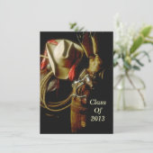 卒業パーティー2013年の催す西部のテーマのパーティー 招待状 (スタンド正面)