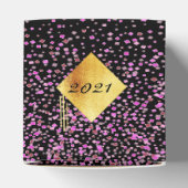 卒業パーティー2021年卒業黒紫 フェイバーボックス (上部)