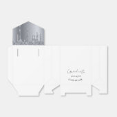 卒業パーティー2024年黒銀 フェイバーボックス (折り畳みなし)