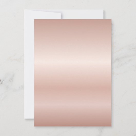 卒業パーティー2025年エレガント卒業 招待状 (裏面)