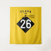 卒業パーティー2025背景 タペストリー (正面)