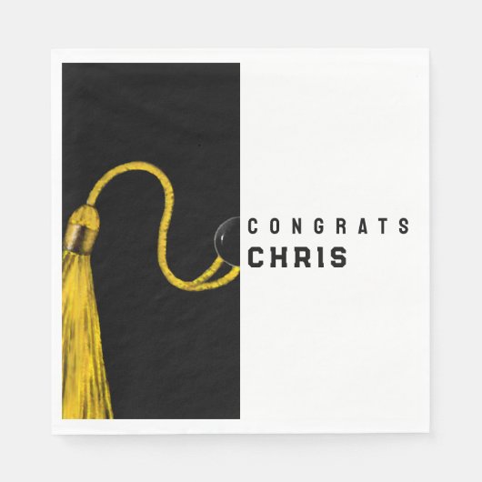 卒業パーティー2025 スタンダードランチョンナプキン (正面)