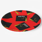 卒業パーティー2025 ペーパープレート (アングル)