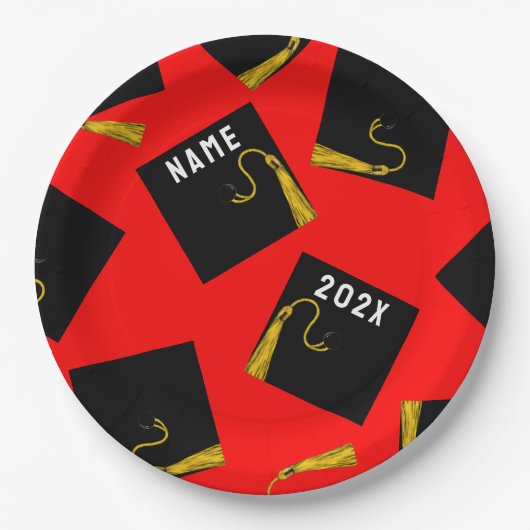 卒業パーティー2025 ペーパープレート (正面)