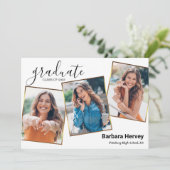 卒業パーティー3写真クラス2023 案内状 (スタンド正面)