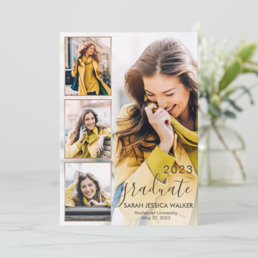 卒業パーティー4写真大学2023 案内状 (スタンド正面)