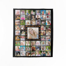 卒業パーティー55フォトブラックコラージュ背景