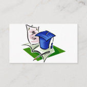 卒業パーティー - カスタマイズ エンクロージャーカード (裏面)