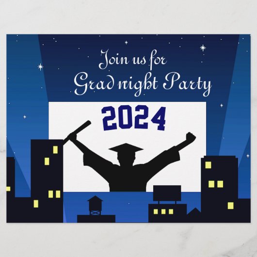 卒業パーティー_ チラシ (正面)