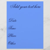 卒業パーティー_ チラシ (裏面)